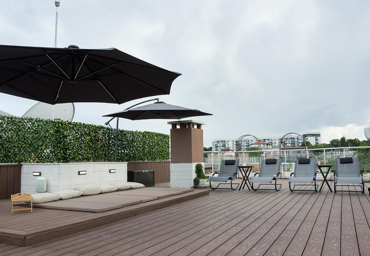 דירות סנט קונסטנטין והלנה Under The Stars - Lux Penthouse With Pool And Terrace By Flat Mаnager מראה חיצוני תמונה
